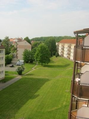 Ausblick Balkon