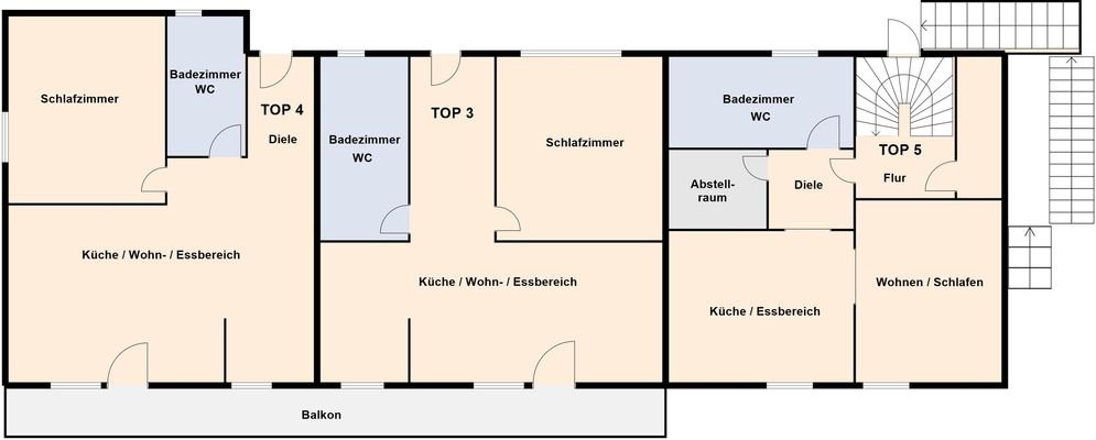 Grundriss ohne Maßstab/DG