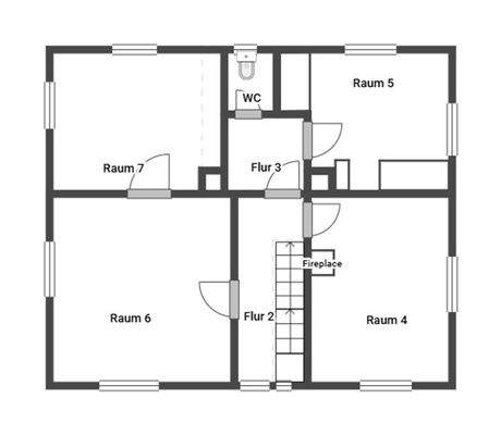 Grundriss Skizze 1.OG