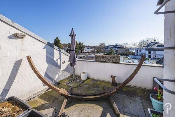 Terrasse vor dem Studio