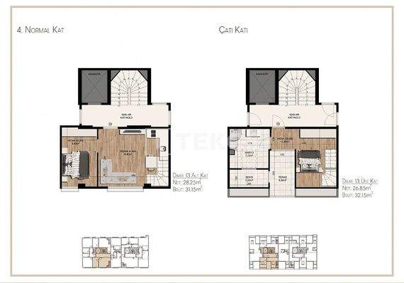 Investment Apartments Close to Moda Coast in İstanbul