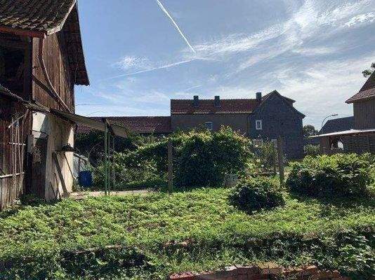 Teilansicht des Gartens