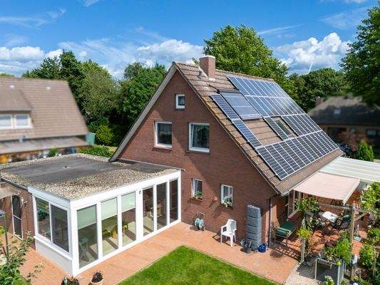 Blick auf die Immobilie