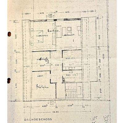 Grundriss Dachgeschoss