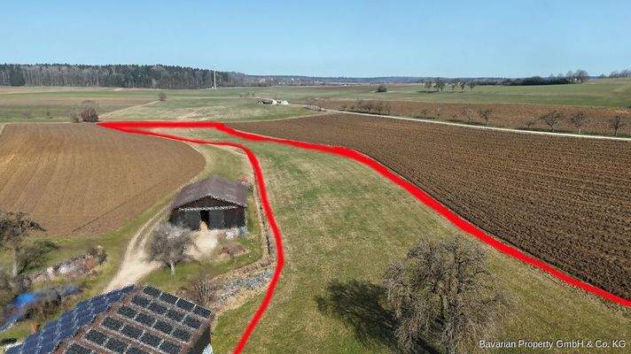 Nördlicher Grundstücksteil