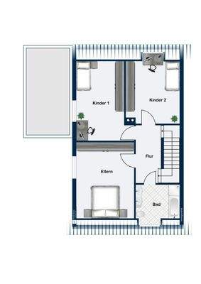 Grundriss Obergeschoss