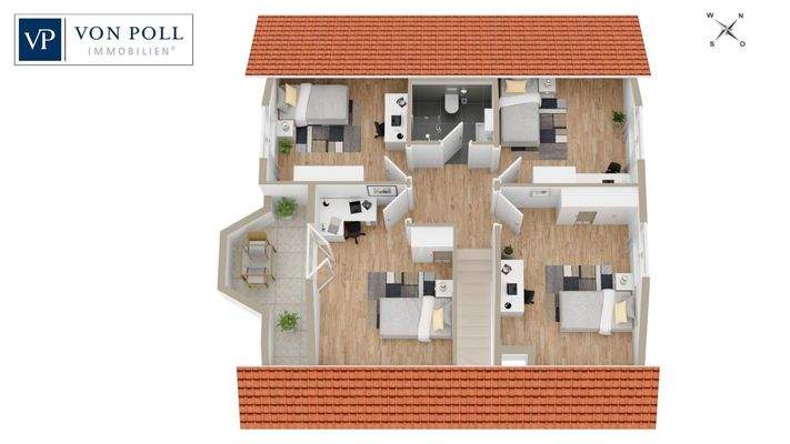 Grundriss Obergeschoss