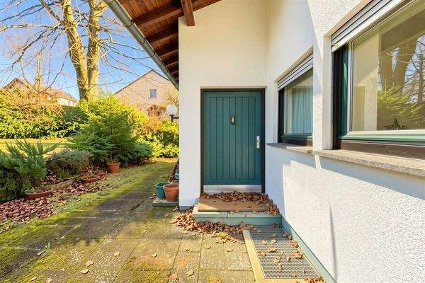 zweiter Hauseingang auf der Rückseite