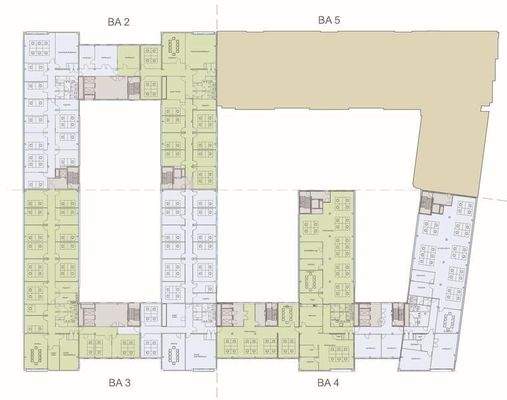 Grundriss Regelgeschoss