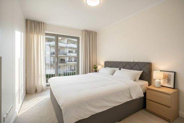 Möblierungsbeispiel Schlafzimmer