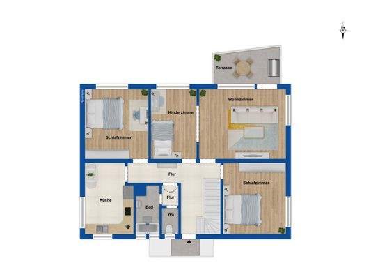 Grundriss Erdgeschoss