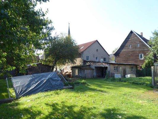 Ansicht vom Garten aus