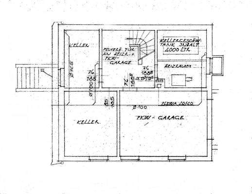 Grundriss Kellergeschoss