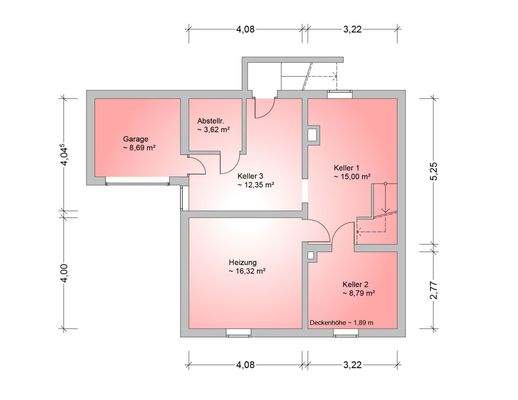 Grundriss Kellergeschoss