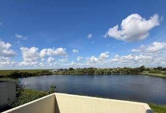 Ausblick Balkon