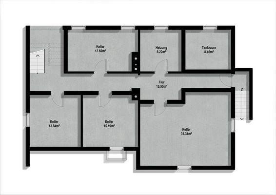 Grundriss Kellergeschoss