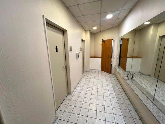 moderne Sanitäranlage