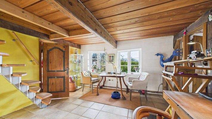 Aufgang ins Obergeschoss