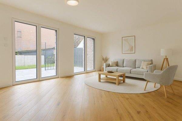 Homestaging Wohnzimmer (KI generiert)