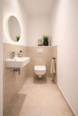 Gäste-Badezimmer visualisiert