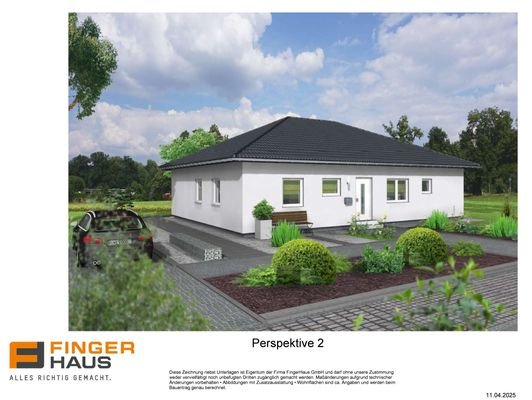 Ansichten Grundriss FingerHaus