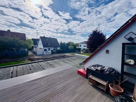 Dachterrasse mit Fernblick