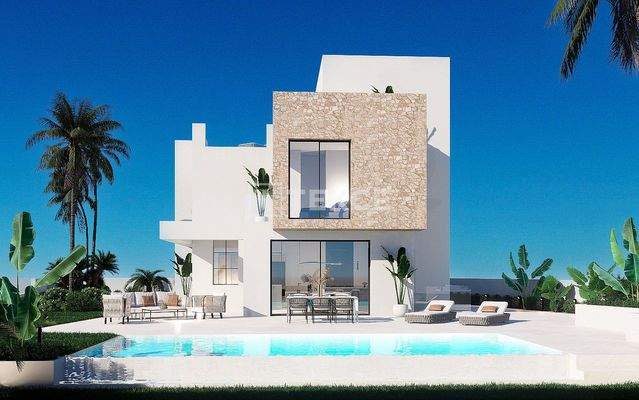 Detached Villas Close to the Golf Course in Finestrat