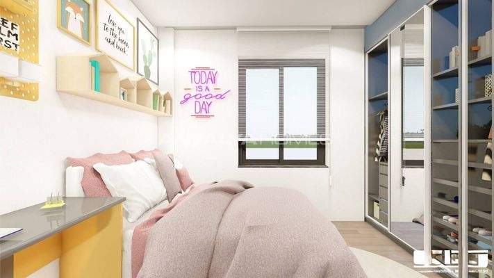 Newly-Built Flats in a Complex in Muratpasa Antalya