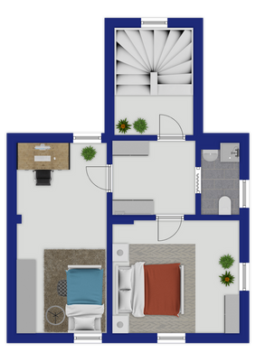 Grundriss Obergeschoss