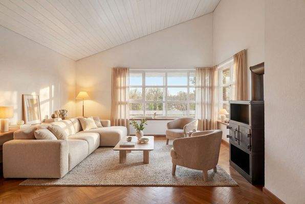 Wohnzimmer zum Wohlfühlen (visualisiert)