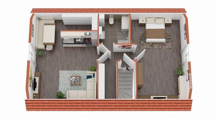 Grundriss Dachgeschoss