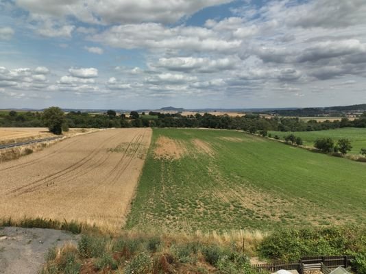 Ausblick Dachterrasse Richtung Amöneburg