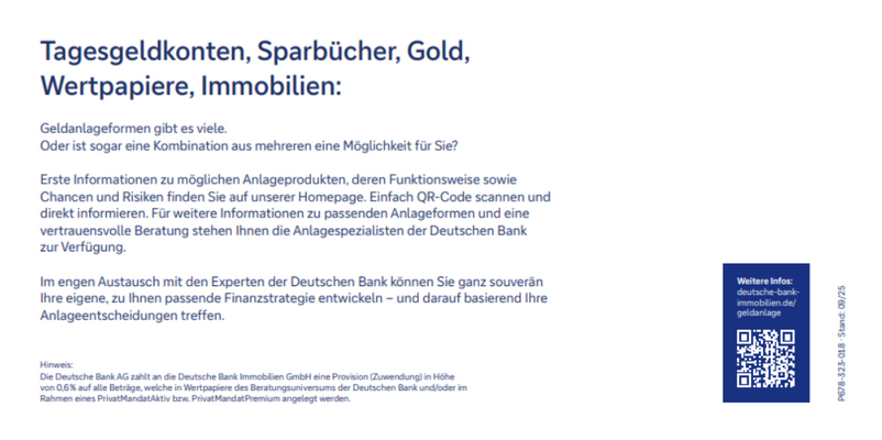 Viele Möglichkeiten