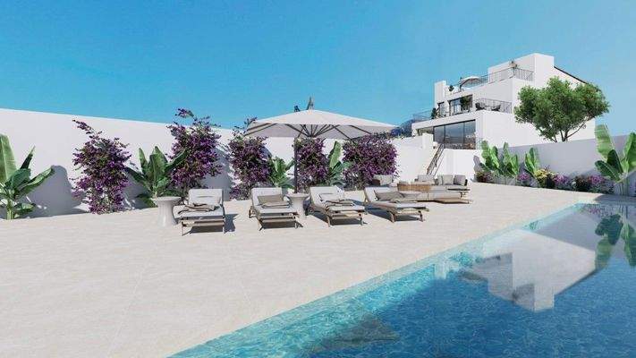 Reihenhaus mit Panoramablick auf die Berge zum Verkauf in Campanet, Mallorca