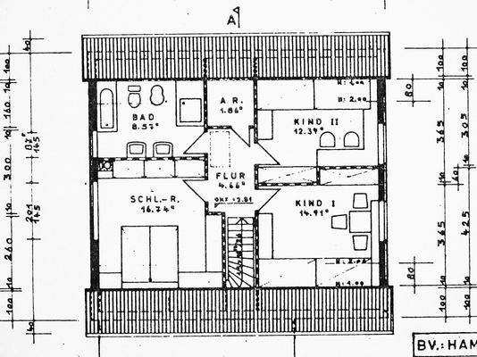 Grundriss Dachgeschoss