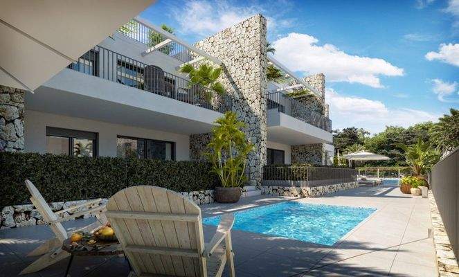 Neue Erdgeschosswohnung zu verkaufen in San Telmo, Mallorca BHHS-BAL-0959