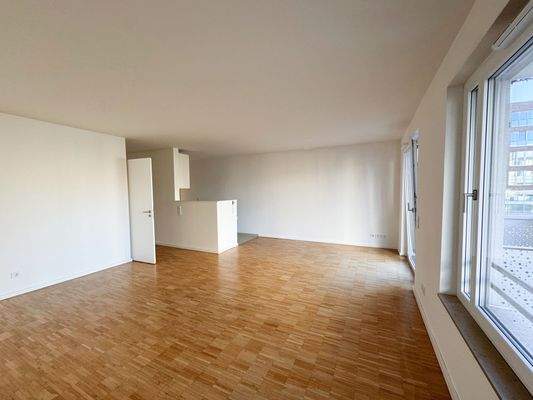 Lichtdurchfluteter Raum