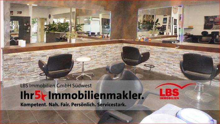 Friseurgeschäft linker Teil