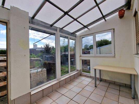 Wintergarten zum Garten