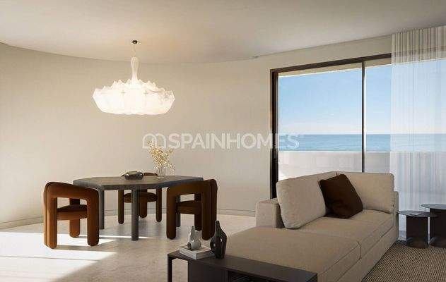 Sea View Flats Near Arenal-Bol Beach in Calpe