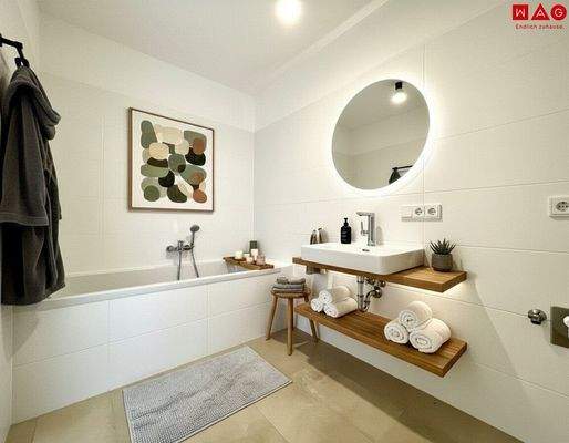 Badezimmer KI-Generiert