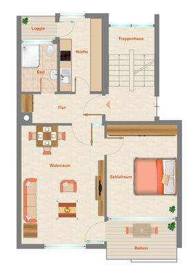 unverbindliche Grundrissdarstellung