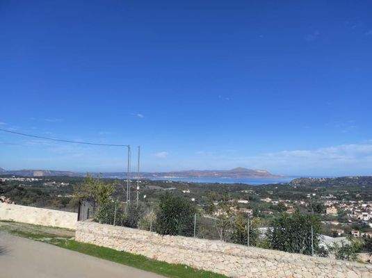 Kreta, Gavalochori: Grundstück mit unbegrenztem Panoramablick auf das Meer zu verkaufen