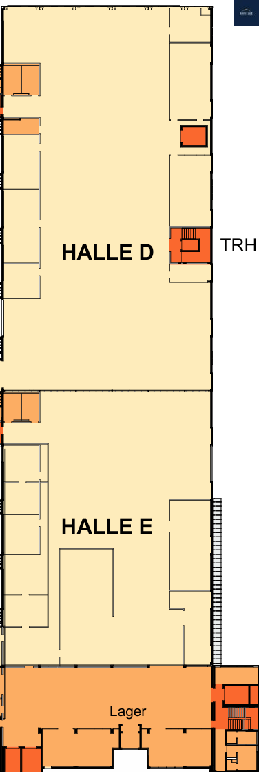 Ludwigsburg Halle, Ludwigsburg Hallenfläche