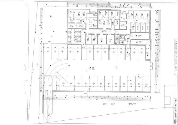 Grundriss Tiefgarage/ Keller