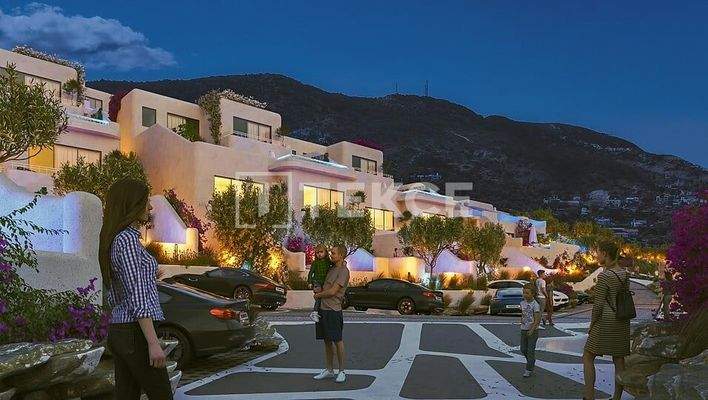 Real Estate with Private Pools and Sea Views in Girne