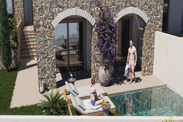 Nordkreta, Plaka: Neubau-Projekt! Traumhafte Villen mit Pool und Meerblick zu verkaufen