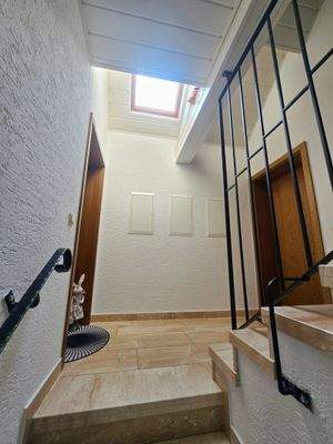 Treppenhaus Hinterhaus mit Unterverteilung