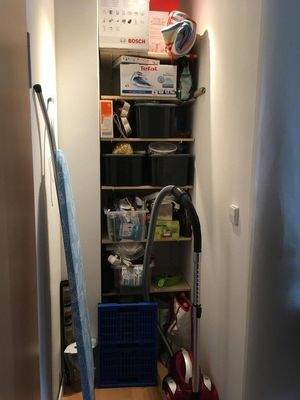 Nische hinter Wohnungstüre