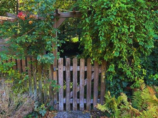 Gartenpforte zur Ilmenau